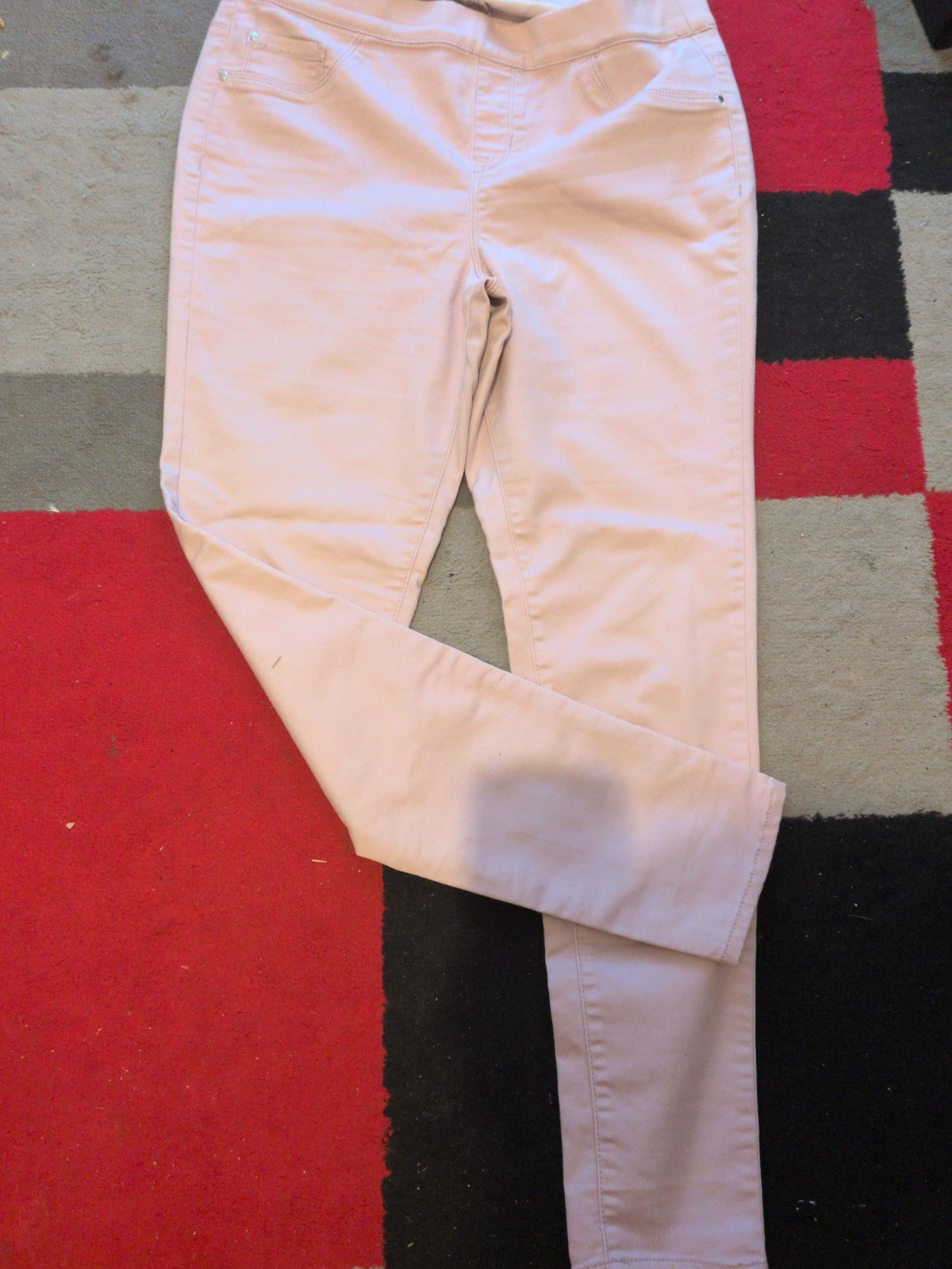 George 14 Standard Length Pale Pink Jegging