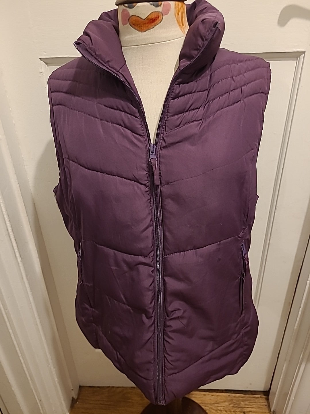 Ladies Store Twenty One Size 16 Purple Puffer Jacket