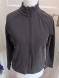 Marks And Spencer 14 Charcoal Full Zip Jumper