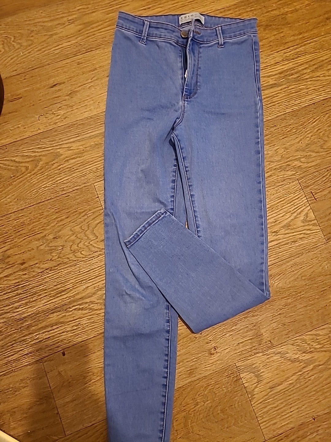 Ladies Denim&Co Size 8 Denim Supersoft Jeans