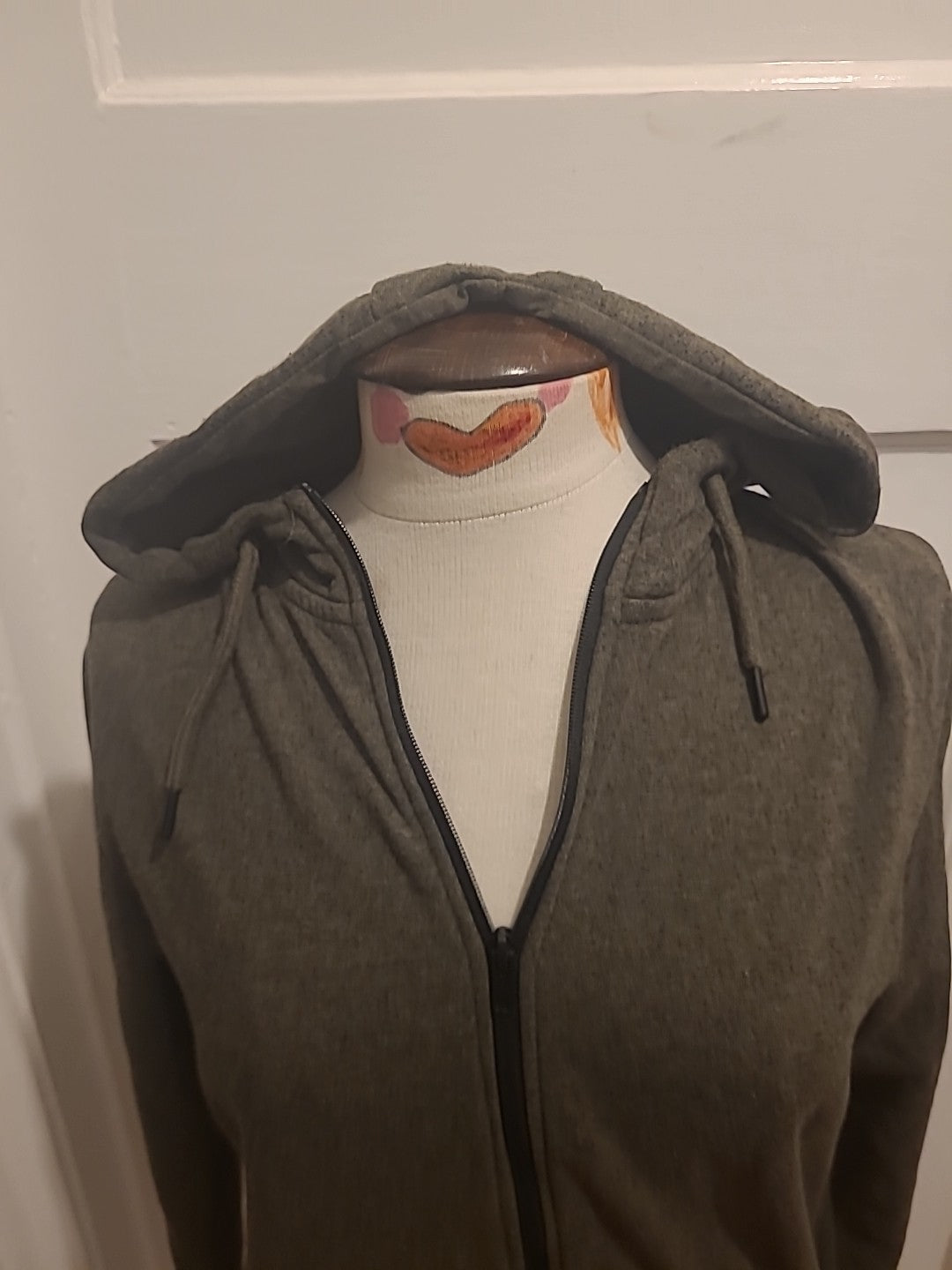 Mens Primark Size XS Khaki Zip Through Jacket