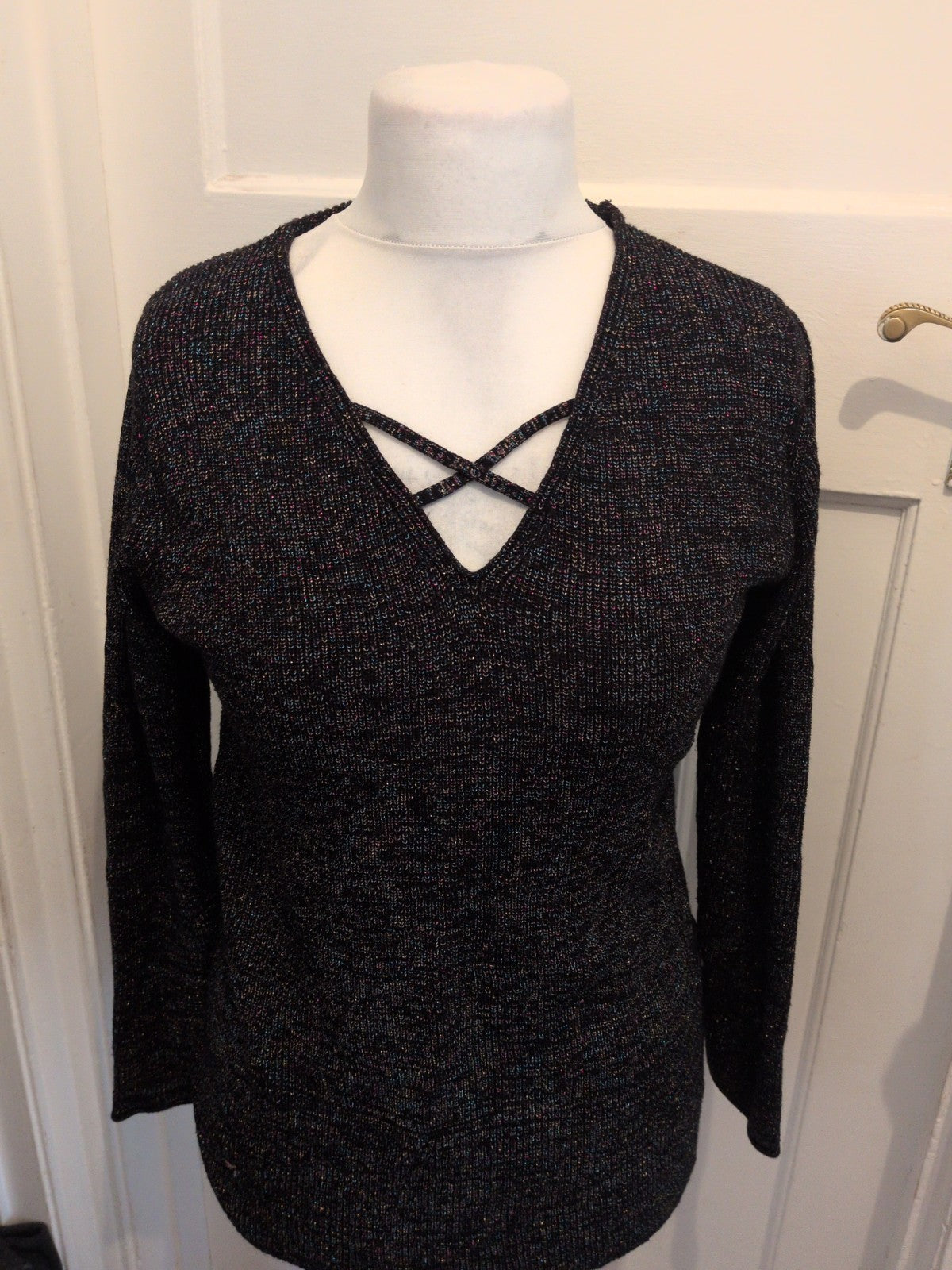 Papaya Medium Black With Sparkle Jumper