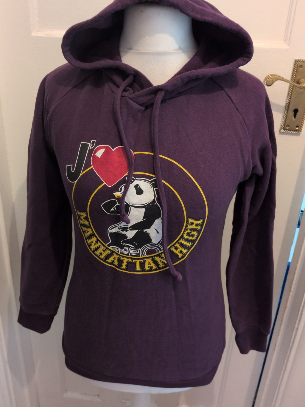 Oh Hoody Size 2 Panda Purple Pullover Hoodie