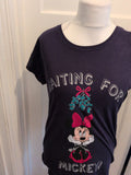 Disney 12-14 Navy Minnie Mouse Nighty Pyjama Short Sleeve