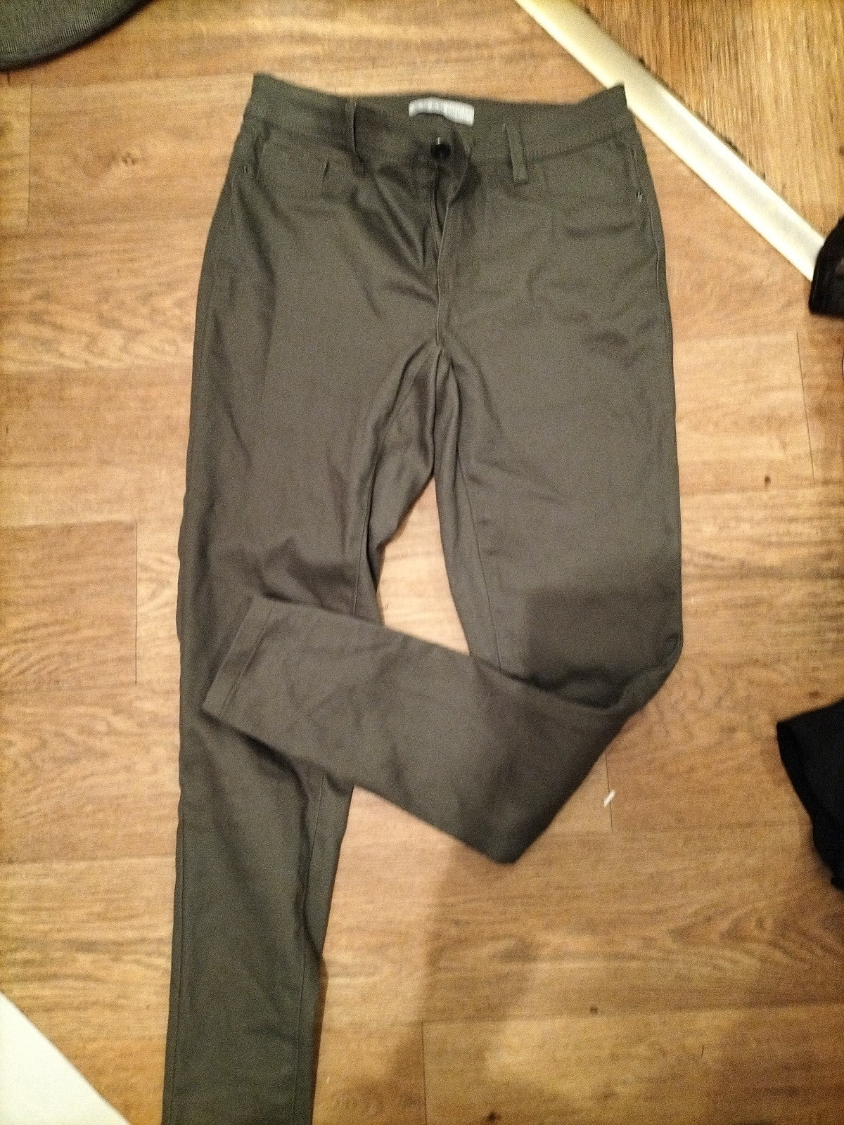 Ladies Denim+Co Size 10 Green Jeans