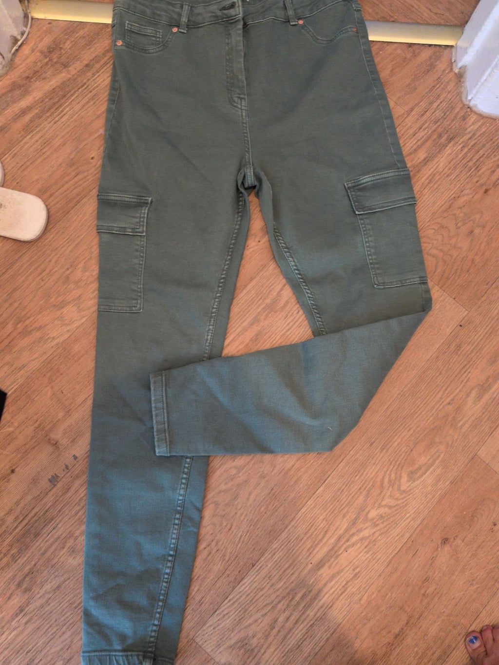 Papaya Denim 16 Green Straight Jeans
