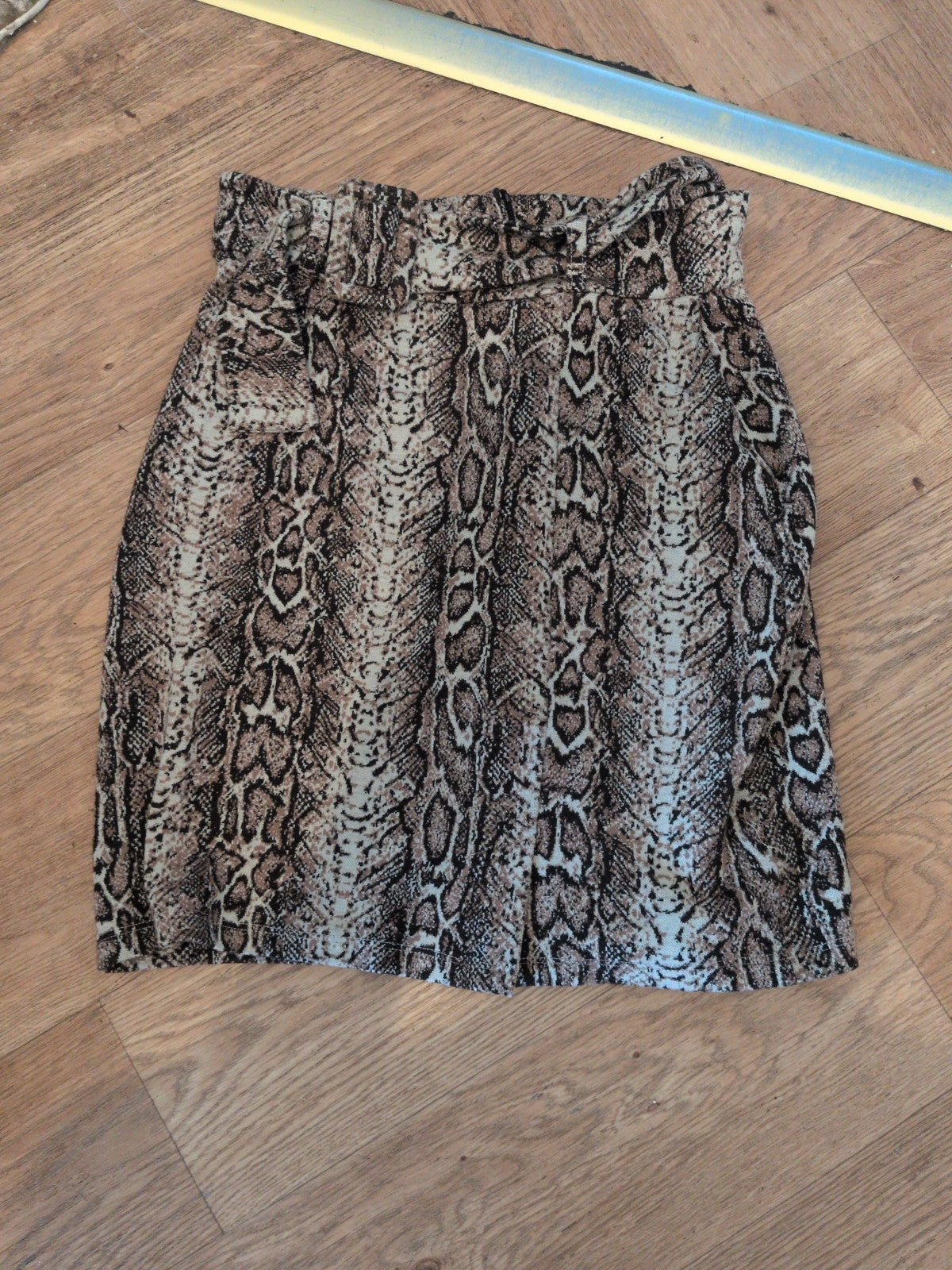 Next 6 Leopard Print Short Skirt