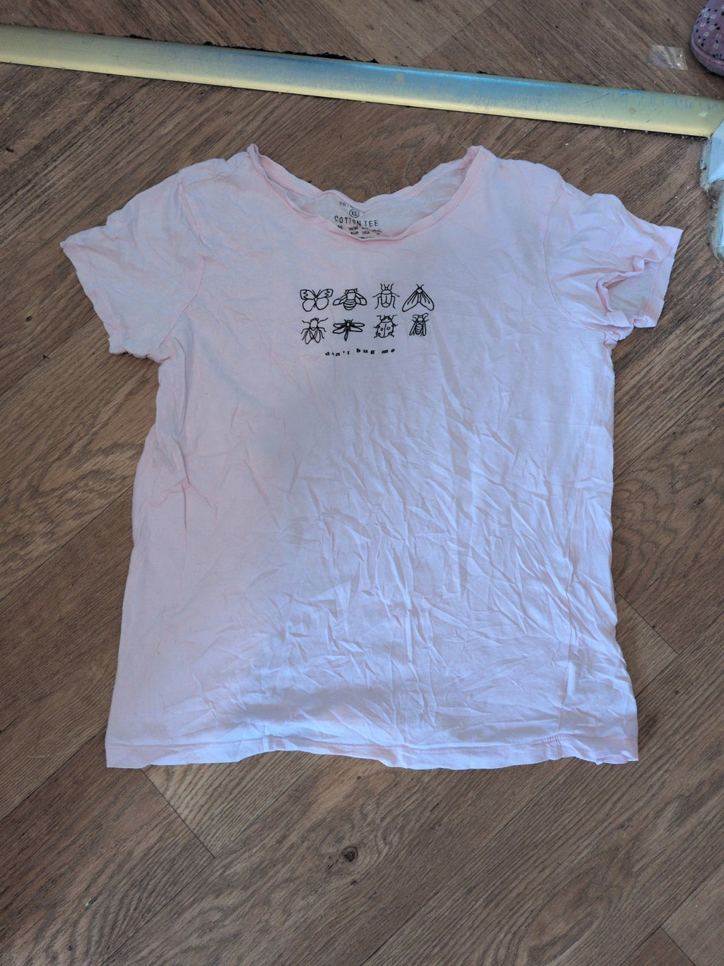 Primark XS 6-8 Pink Print Short Sleeve T-shirt