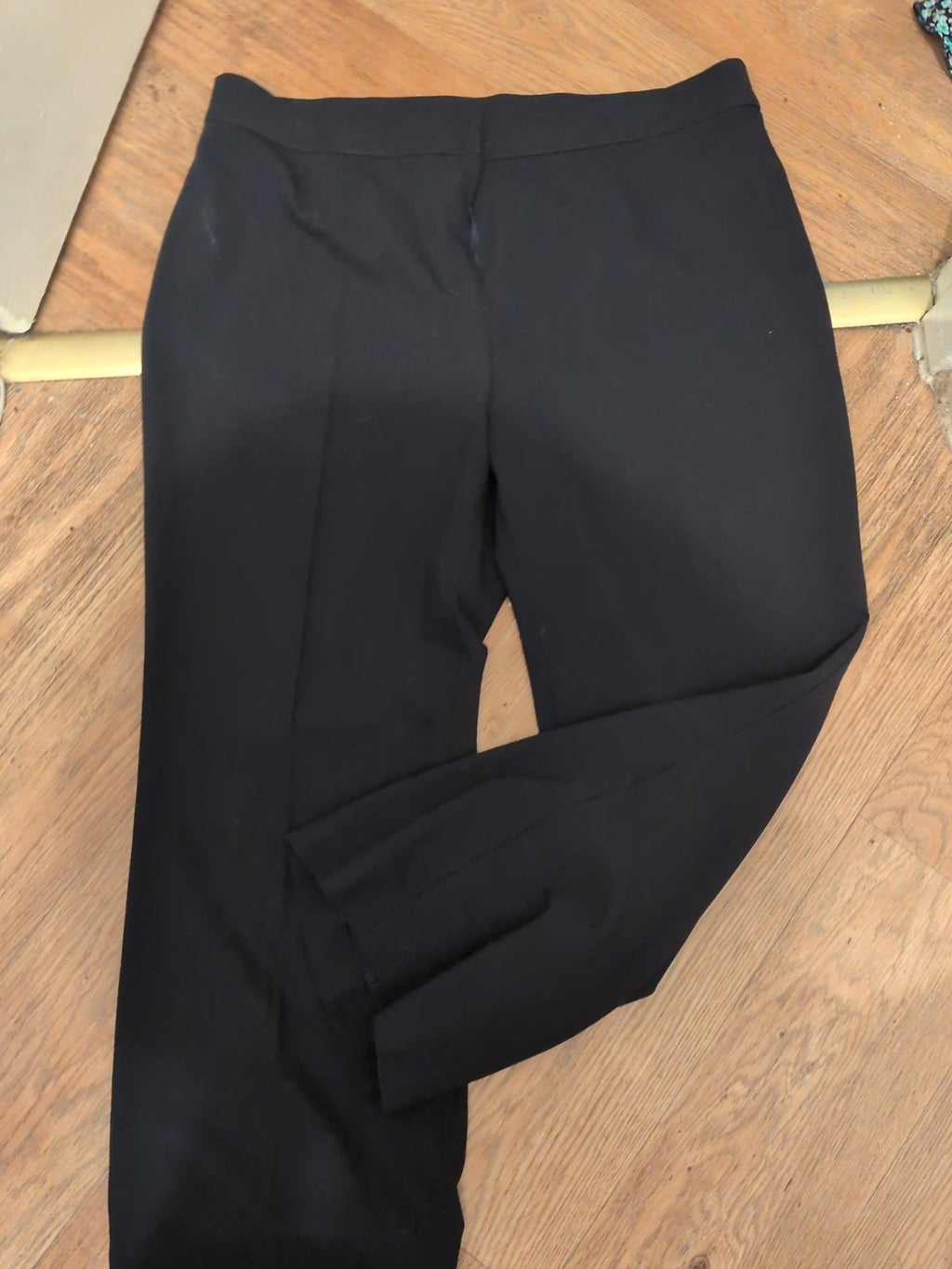 Marks And Spencer 18m Dark Navy Straight Trousers