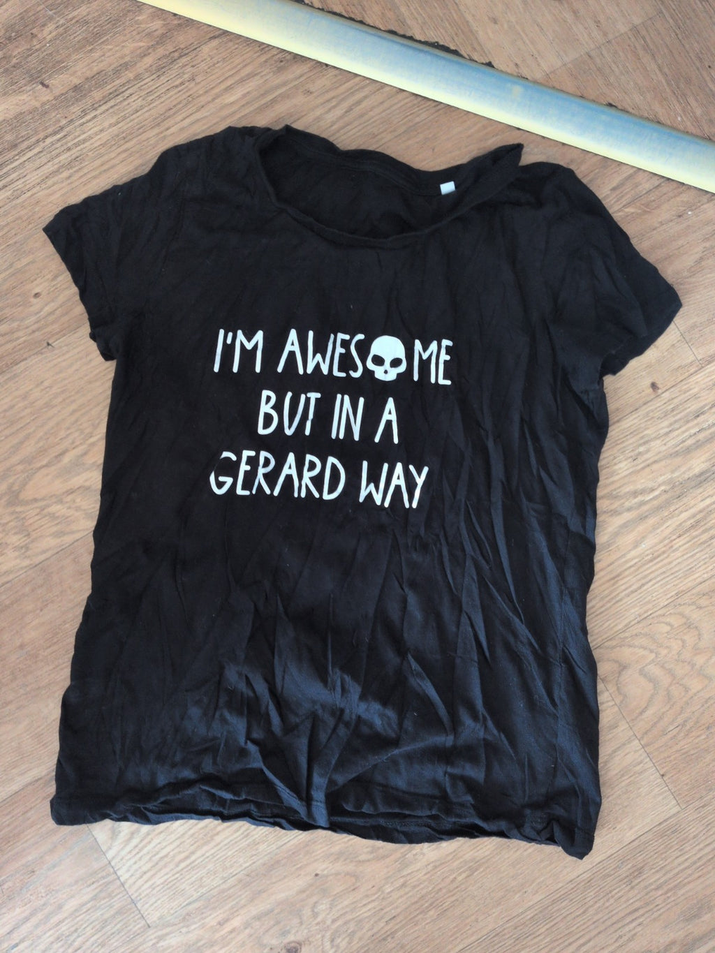 XS Black Awesome T-shirt Short Sleeve