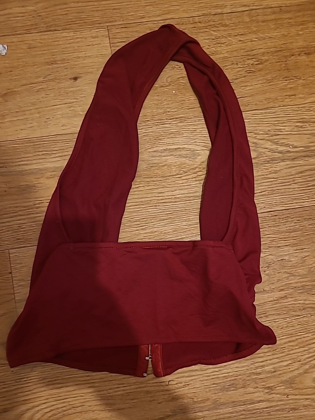 Ladies Shein Size Medium Burgundy Wired Bralette