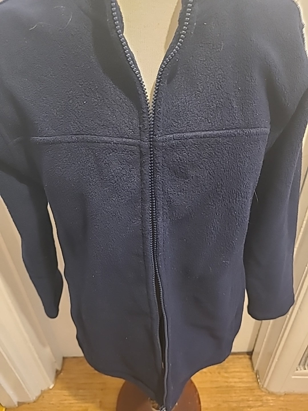Ladies EWM Size 10-12 Navy Zip Through