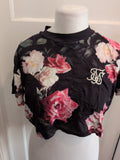 Siksilk Small Floral T-shirt Short Sleeve Ladies