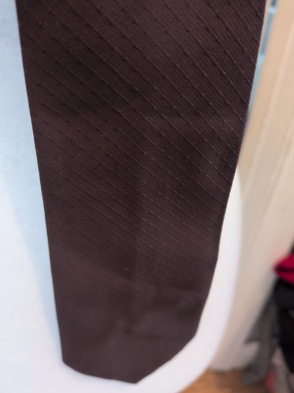 Canda Brown Patterned Tie