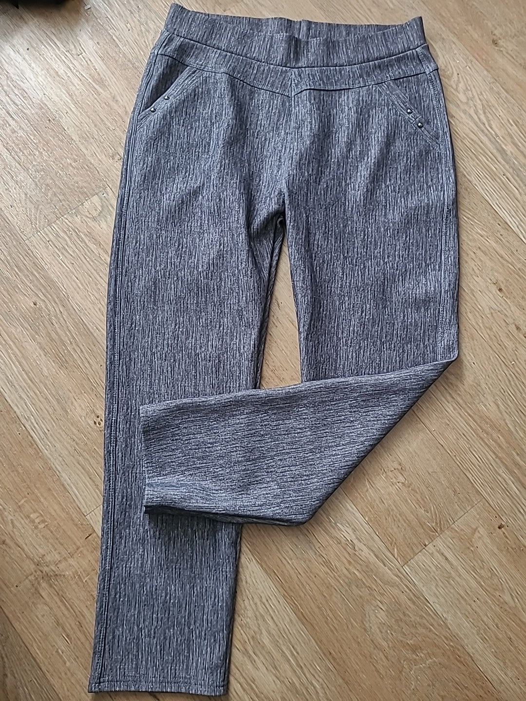 Ladies Size 48** Multi Fleck Stretch Trousers