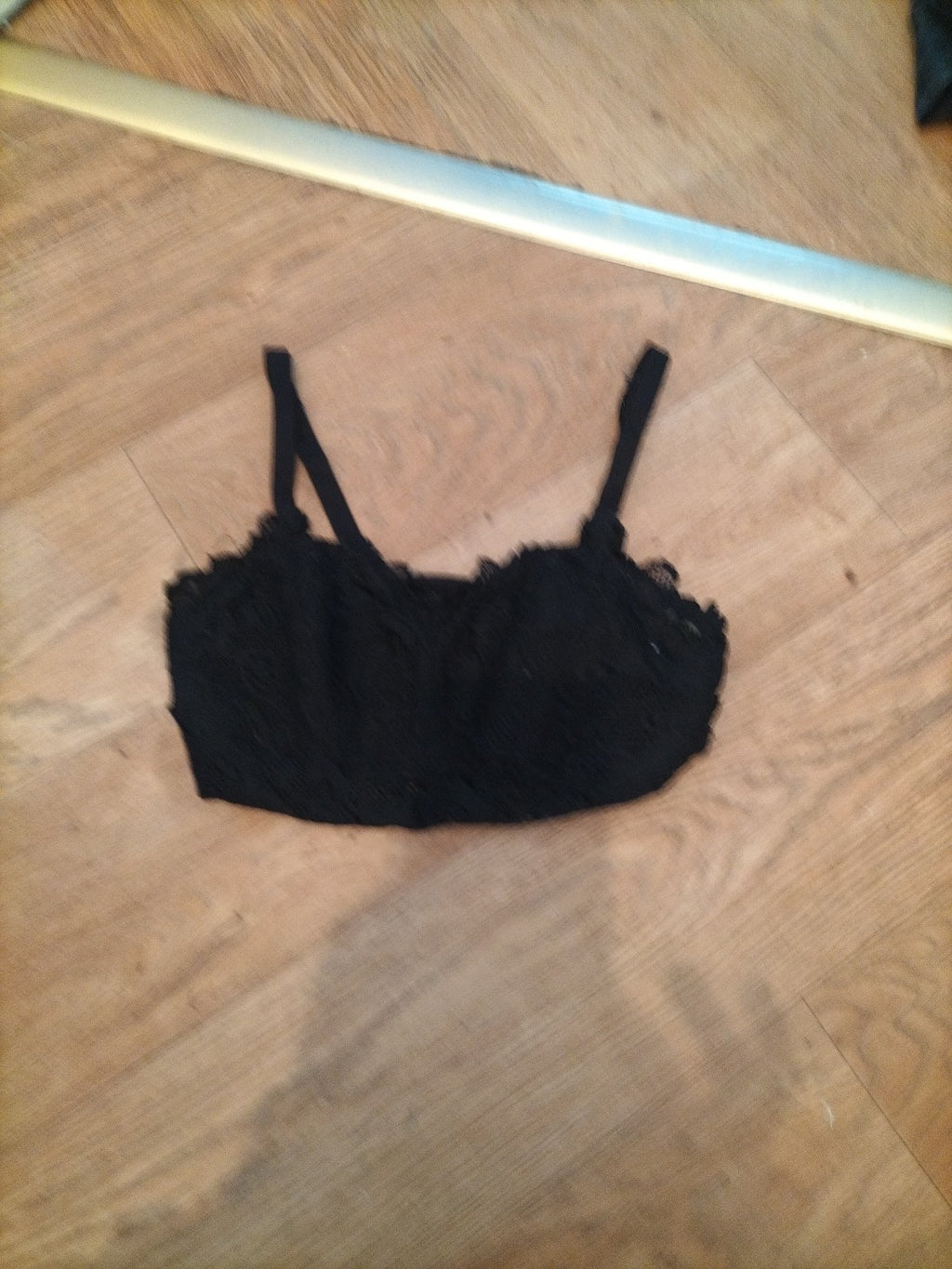 Tu 10 Black Lace Slight Padded Bralette