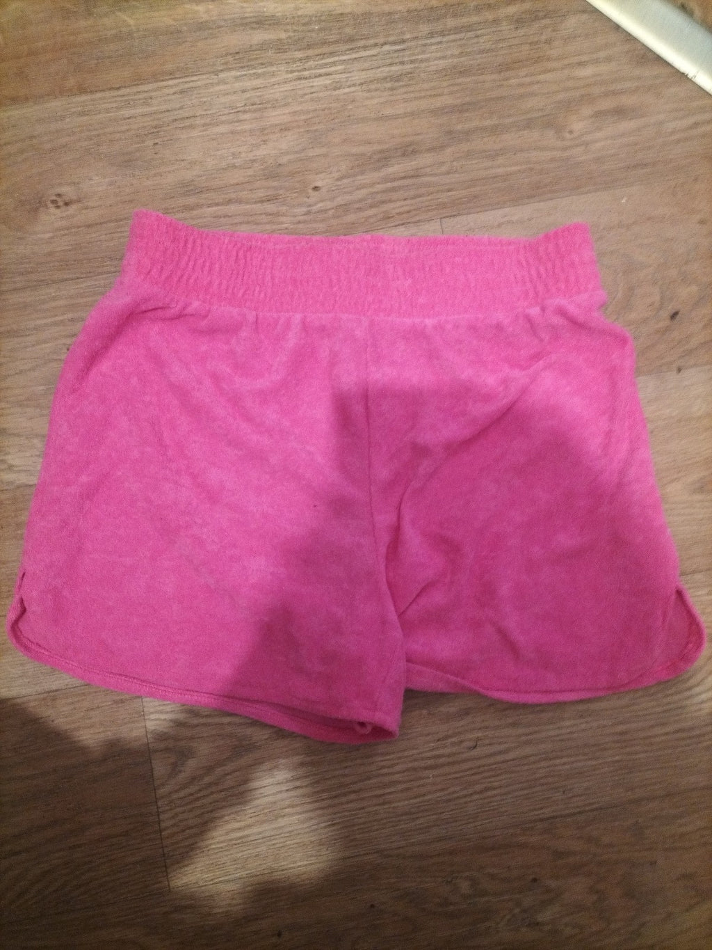 Ladies Matalan Size Small Bright Pink Elasticated Shorts Beachwear