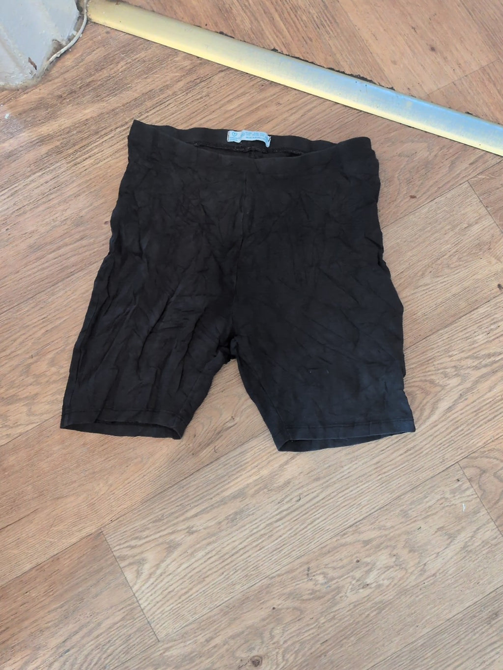 Primark 6-8 Black Biker Shorts