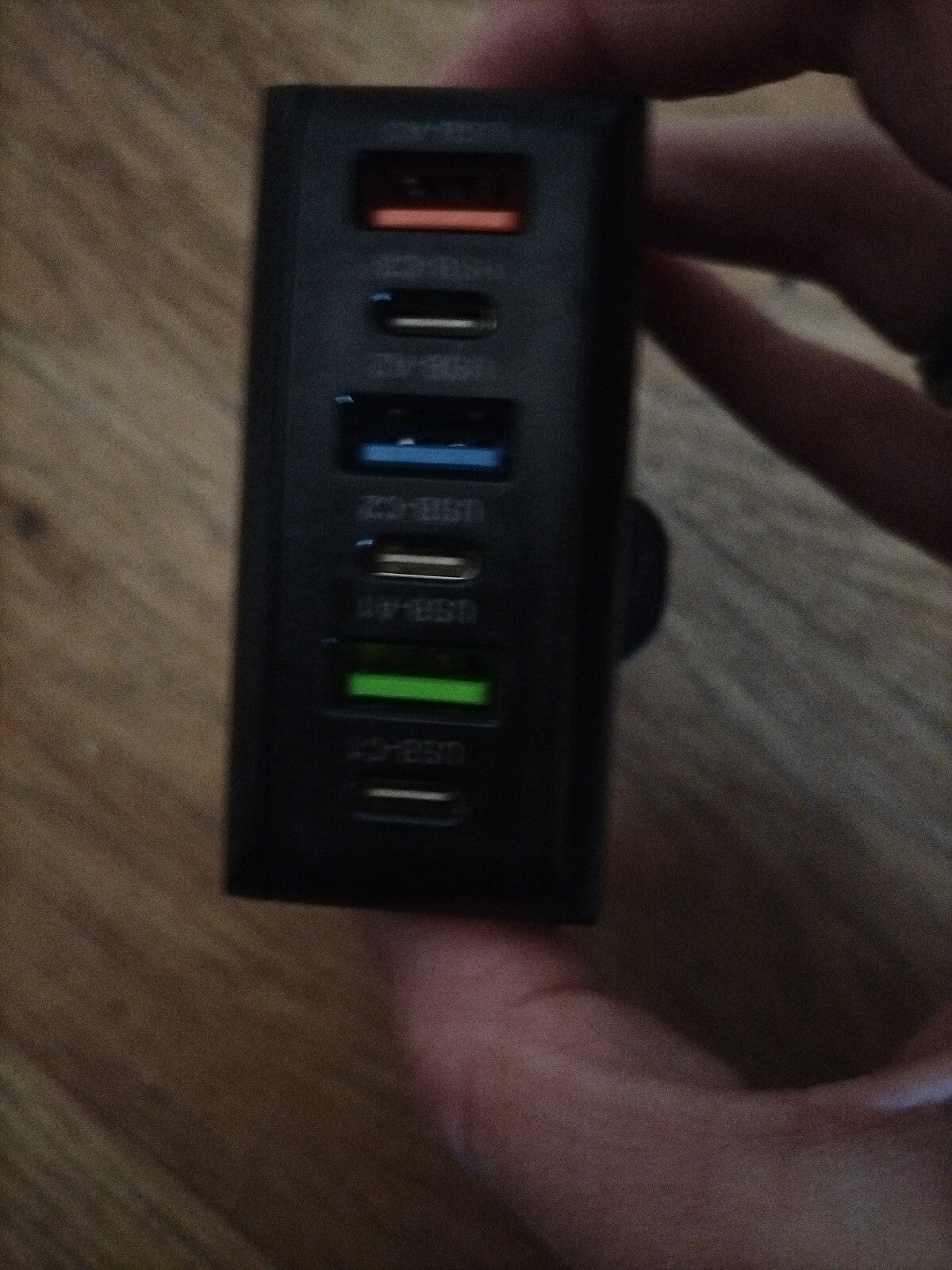 Brand New Multi Socket Fast Wall Charger Black