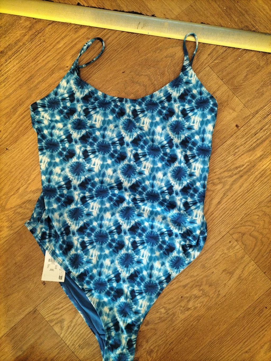 Brand New Primark 14-16 Blue Patterned Swimming Costume