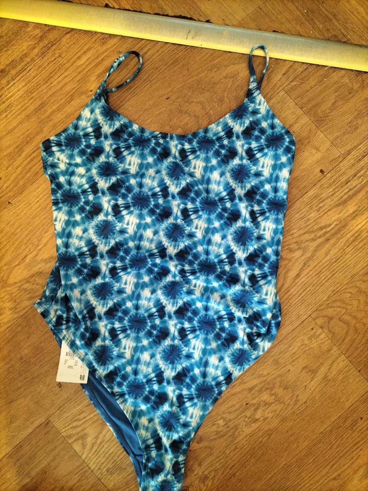Brand New Primark 14-16 Blue Patterned Swimming Costume