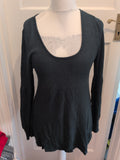 Primark 14 Dark Green Long Sleeve Blouse