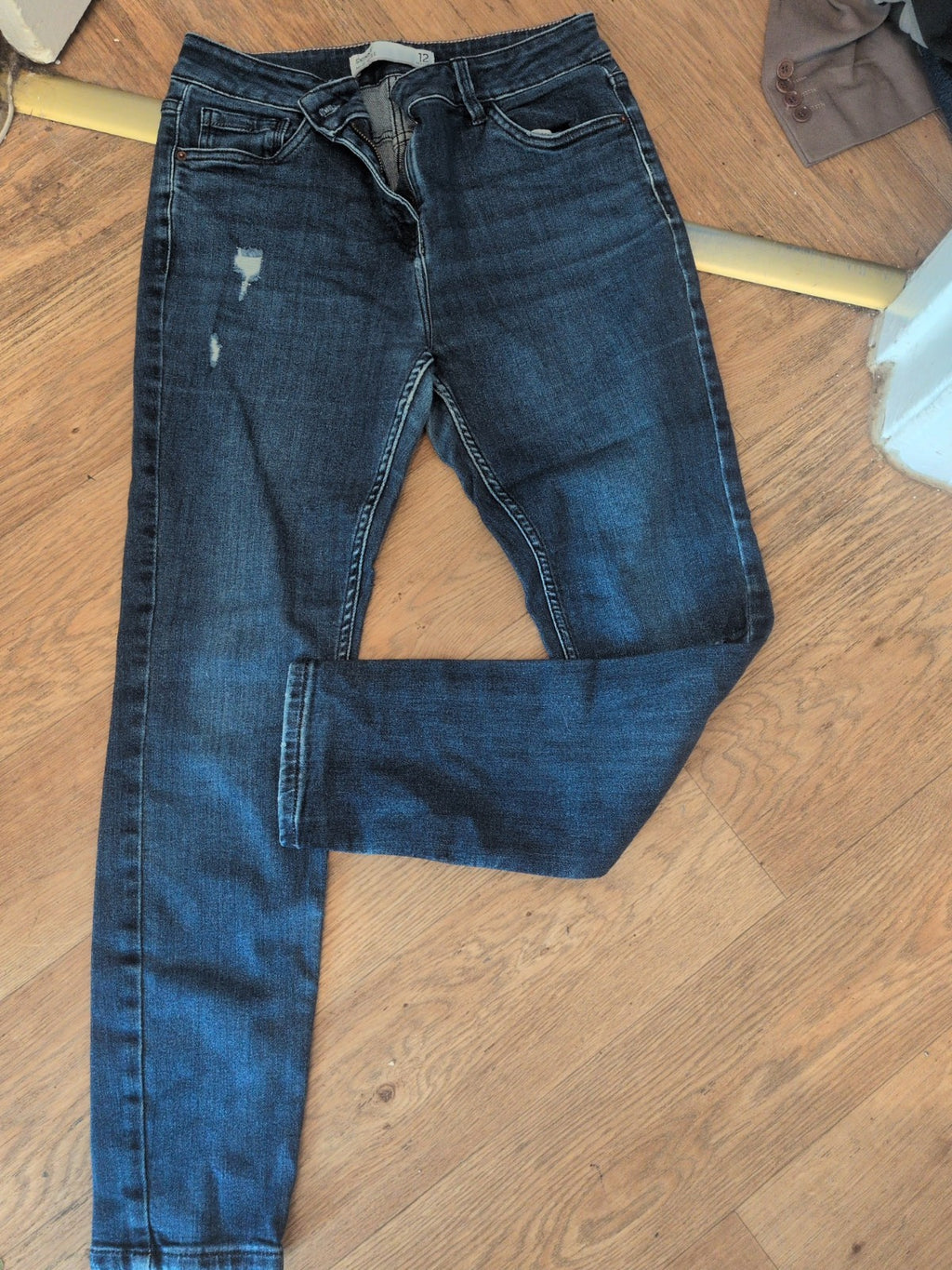 Next 12R Skinny Mid Rise Jeans