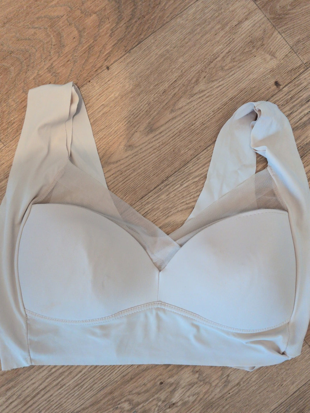 2L Pale Pink Seamless Padded Bra