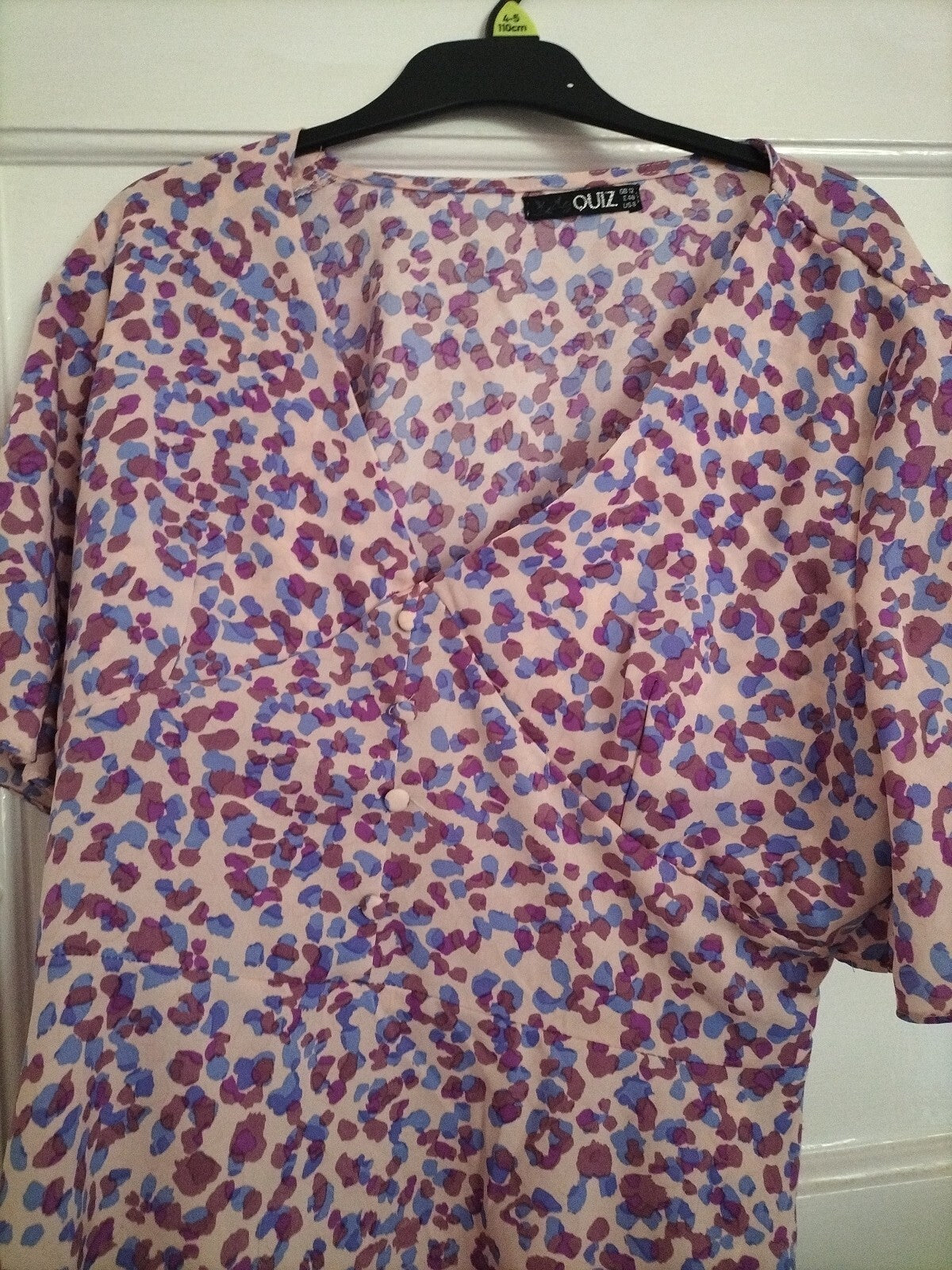 Ladies Quiz Clothing 12 Floral Mid Sleeved Blouse