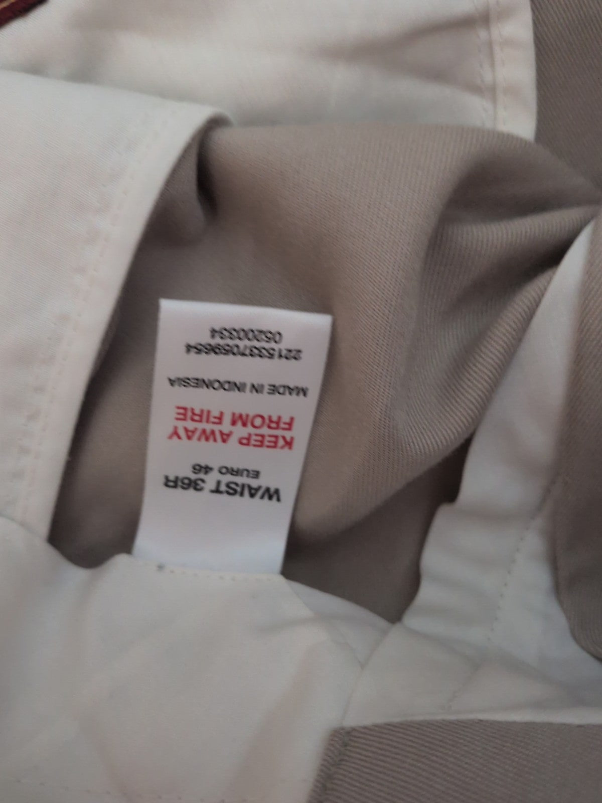 Burton 32L Grey Stretch Slim Trousers Chino