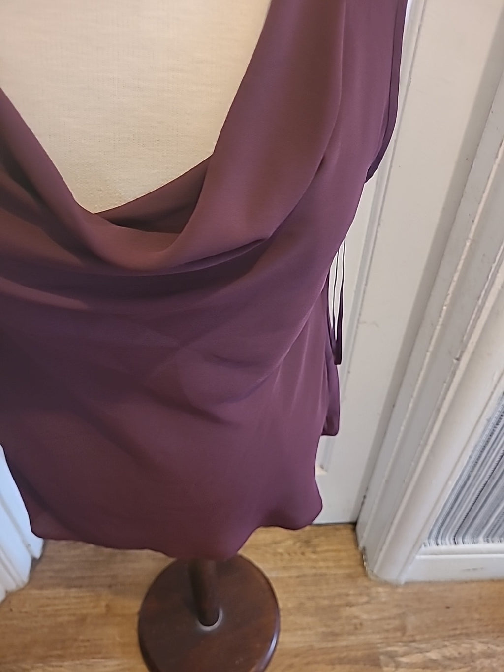 Ladies Papaya Size 14 Brown Sleeveless Blouse