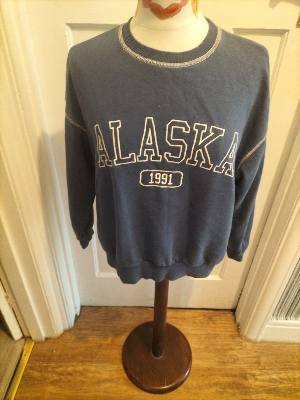 Girls Pacific Republic Size Small Navy Alaska Jumper
