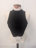Ladies Shein Size Small Black Sleeveless T-shirt
