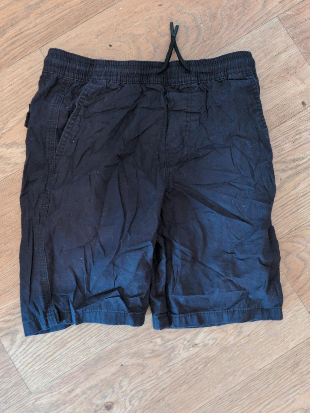 Primark 8-10 Years Black Elasticated Shorts