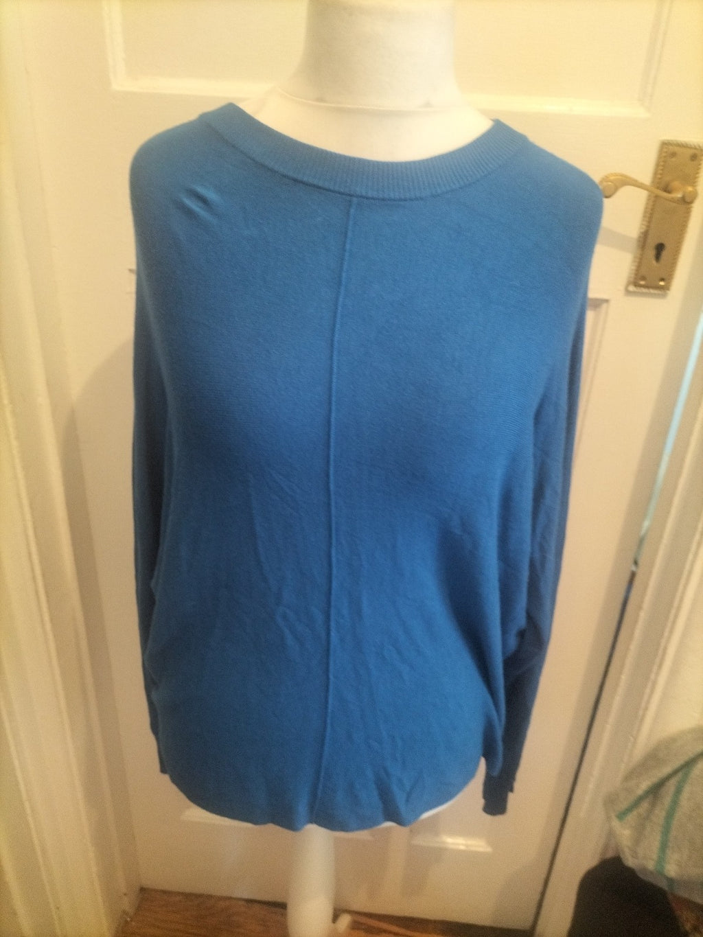 Ladies Tu Size 12 Royal Blue Long Sleeved Jumper