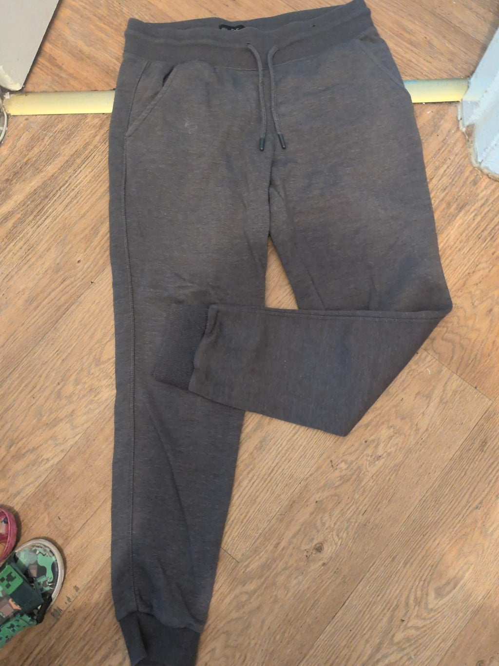 F&F Medium Grey Joggers Elasticated With Drawstring