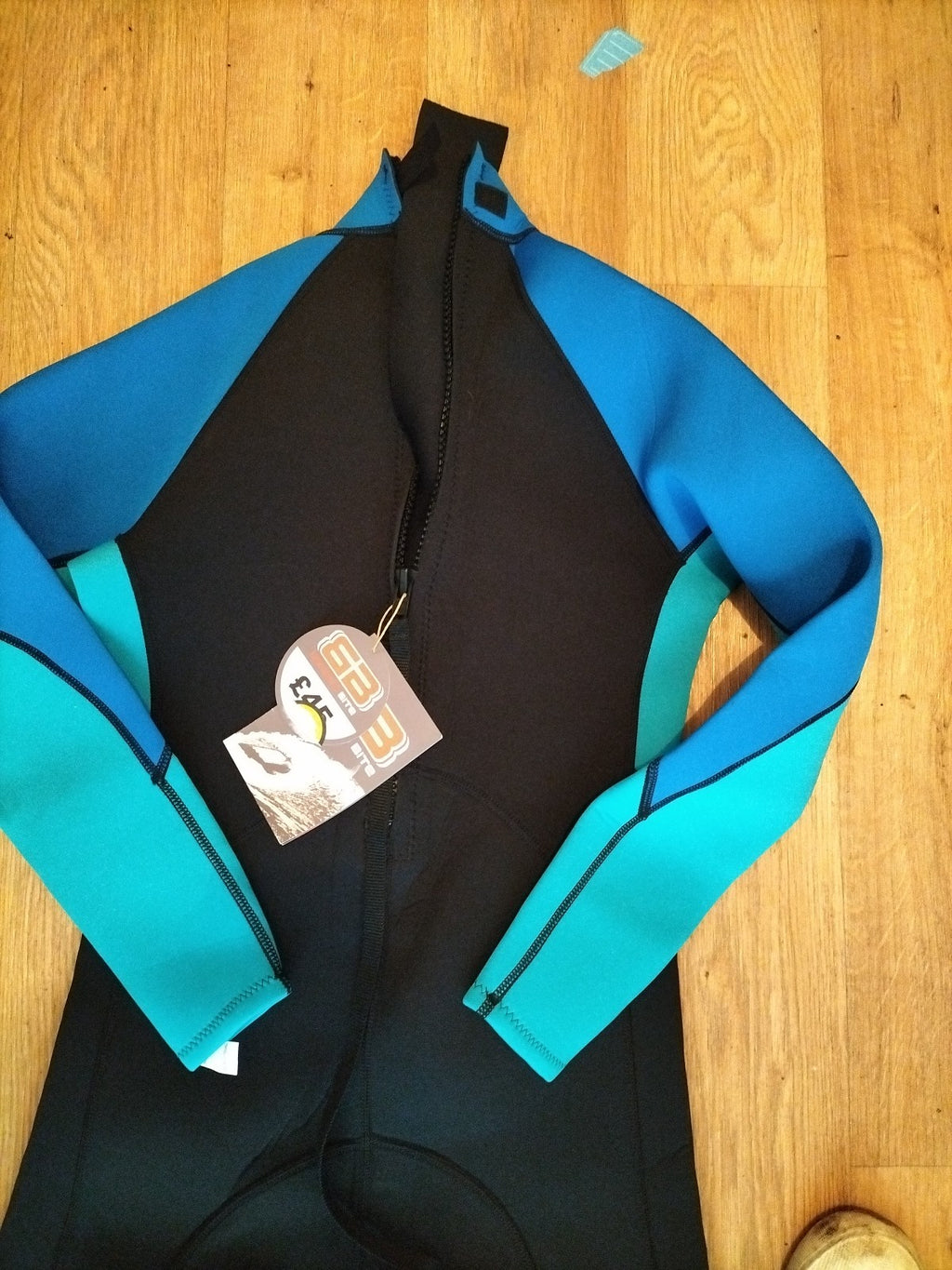 Brand New Mens Banana Bite Size Small Full Wetsuit