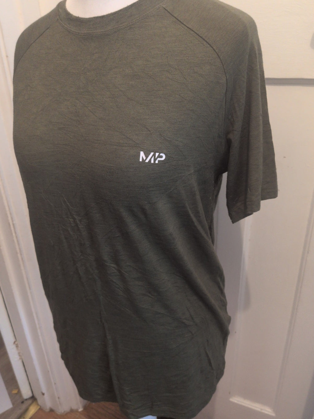 Mens MP Size Large Green Short Sleeve T-shirt