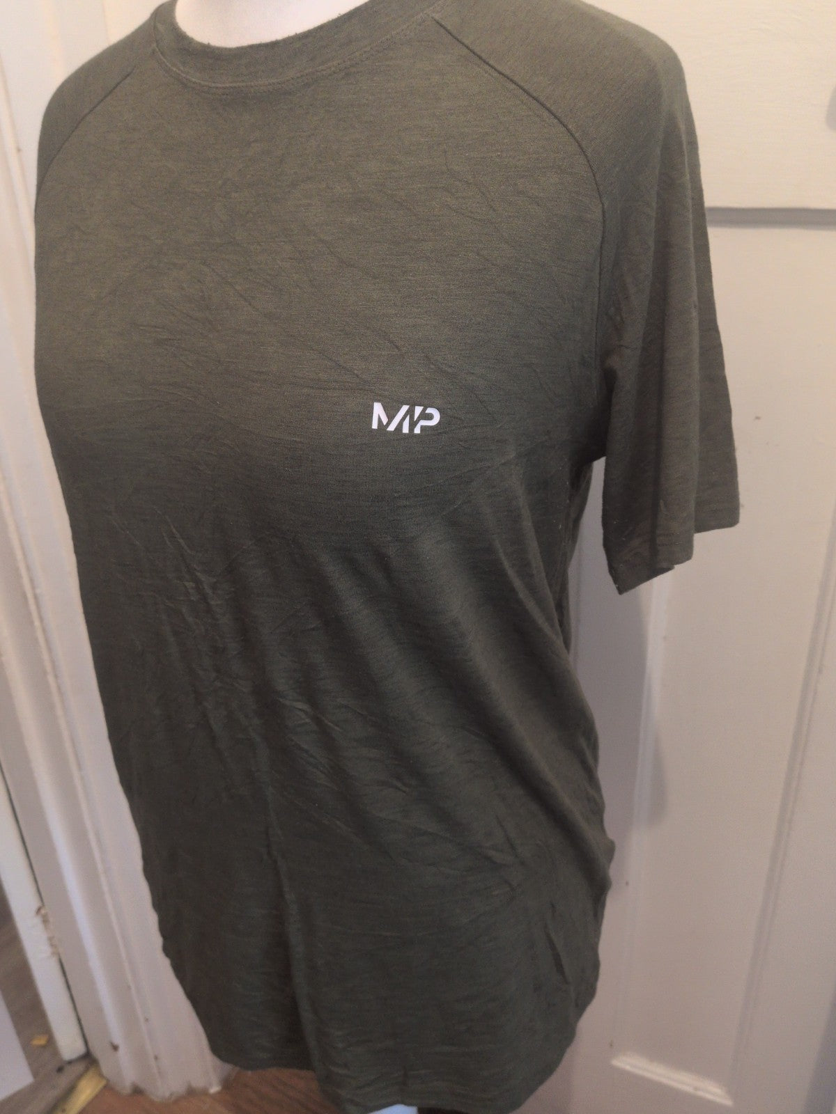 Mens MP Size Large Green Short Sleeve T-shirt