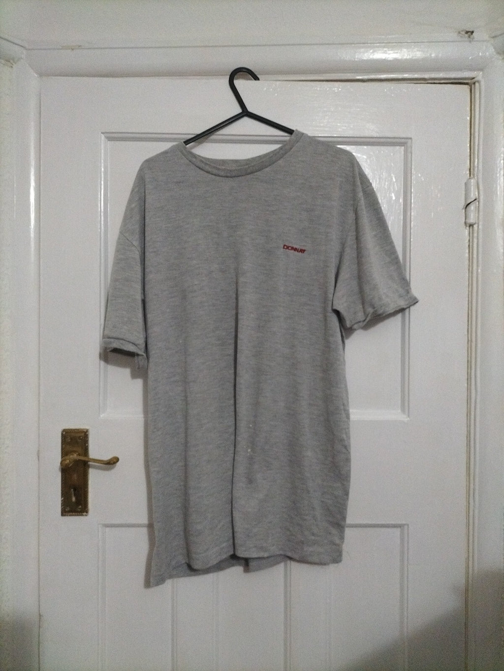 Mens Donnay Size Medium Grey Short Sleeved T Shirt