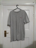 Mens Donnay Size Medium Grey Short Sleeved T Shirt