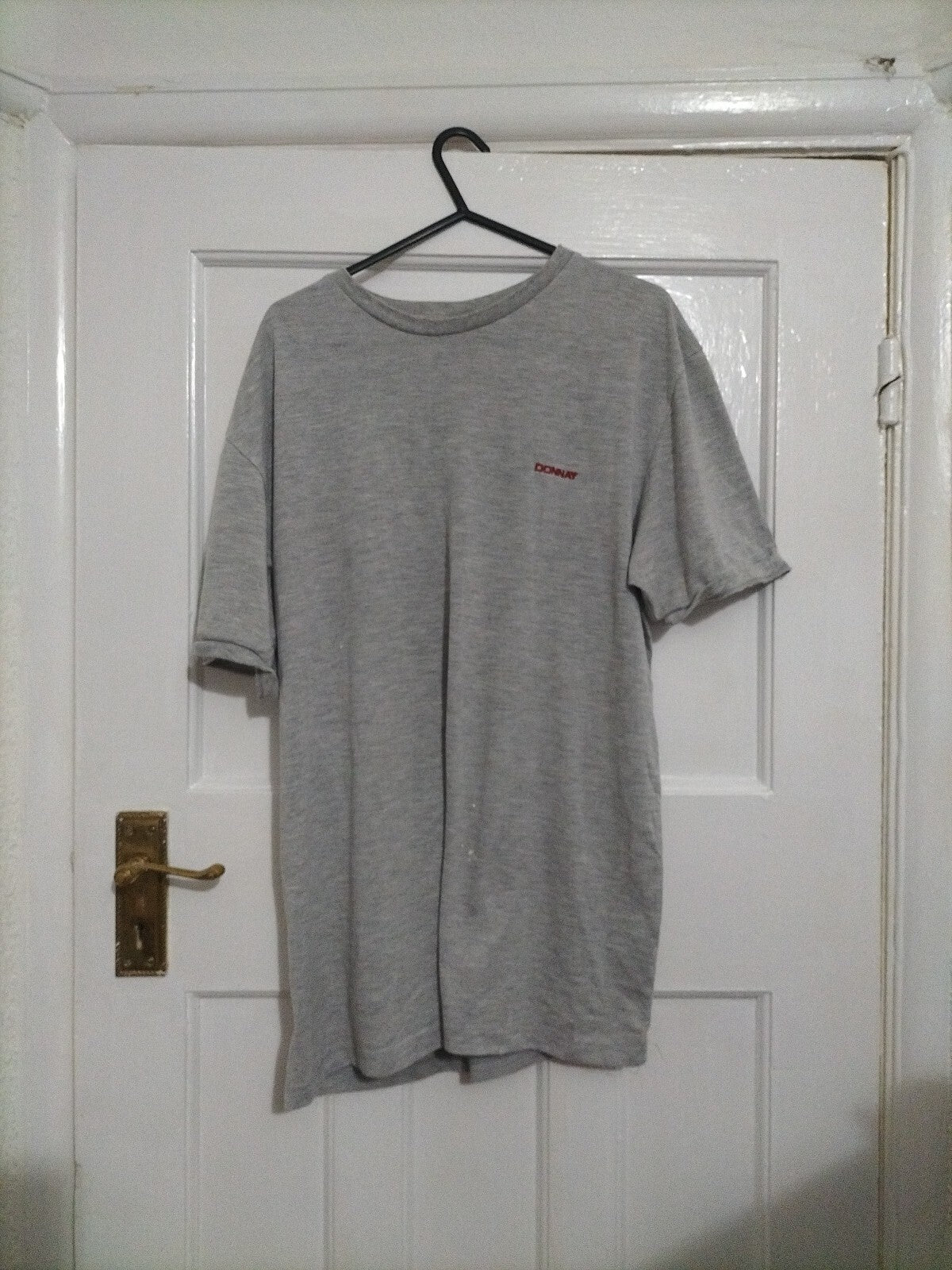 Mens Donnay Size Medium Grey Short Sleeved T Shirt