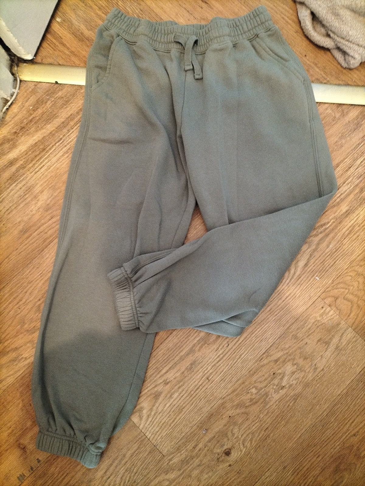 Primark Small Green Elasticated Jogger Bobbling