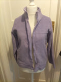 Ladies Active Size 14-16 Purple Zipped Jacket