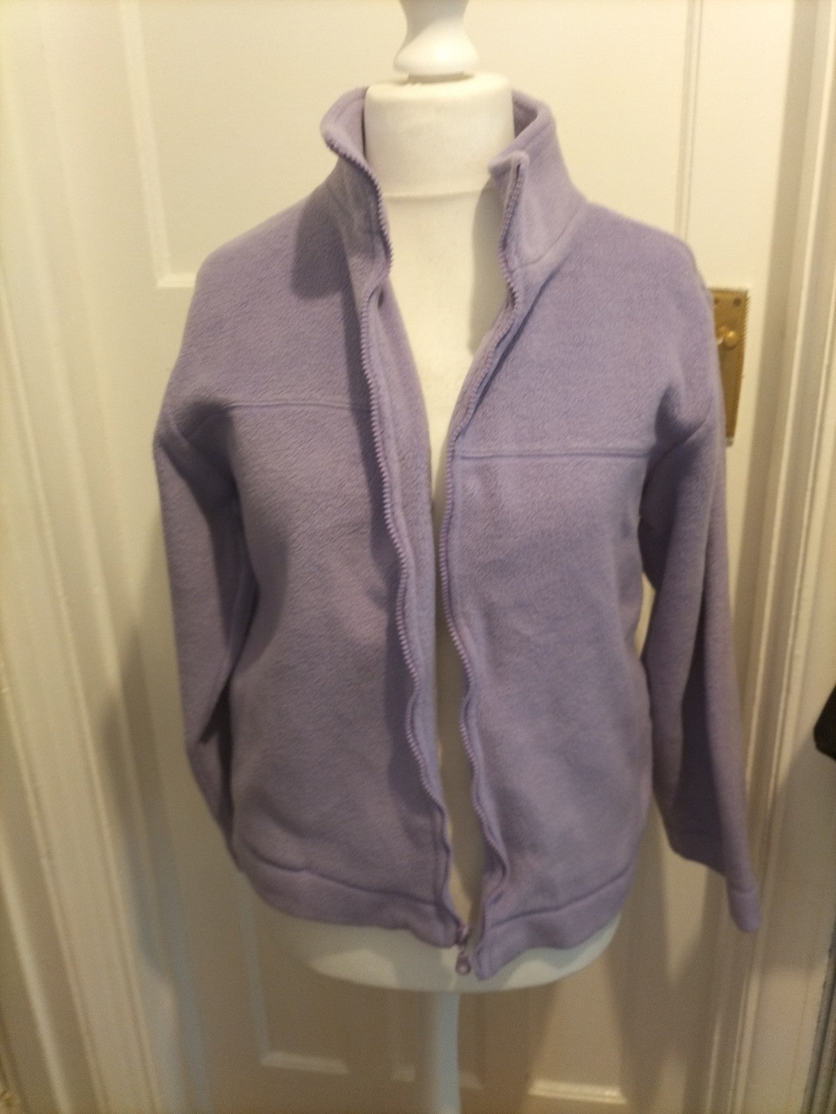 Ladies Active Size 14-16 Purple Zipped Jacket