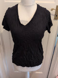 Primark Ref Fit Black T-shirt Ladies Medium