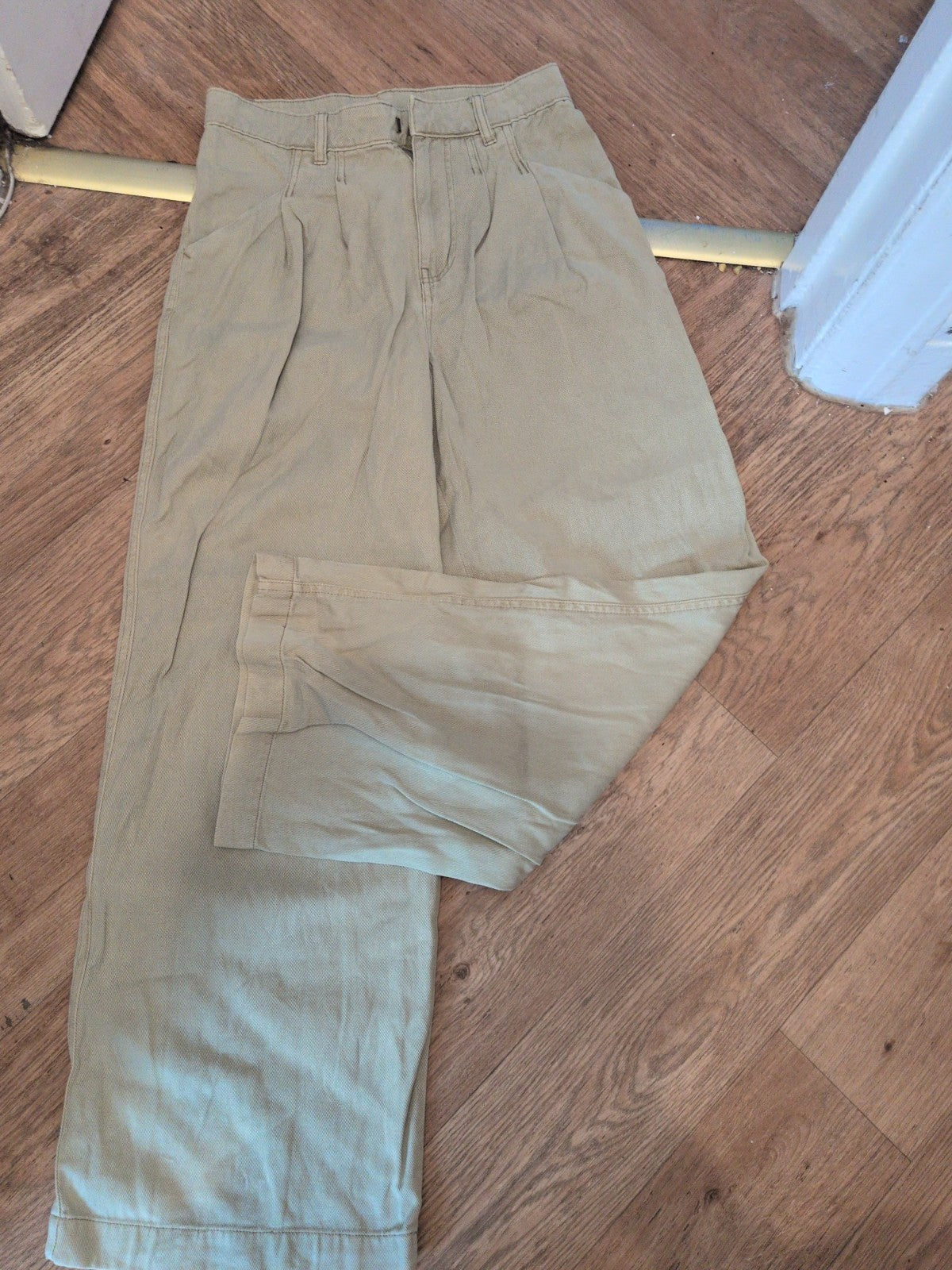 Ladies George Size 8 Sage Colour Straight Jeans