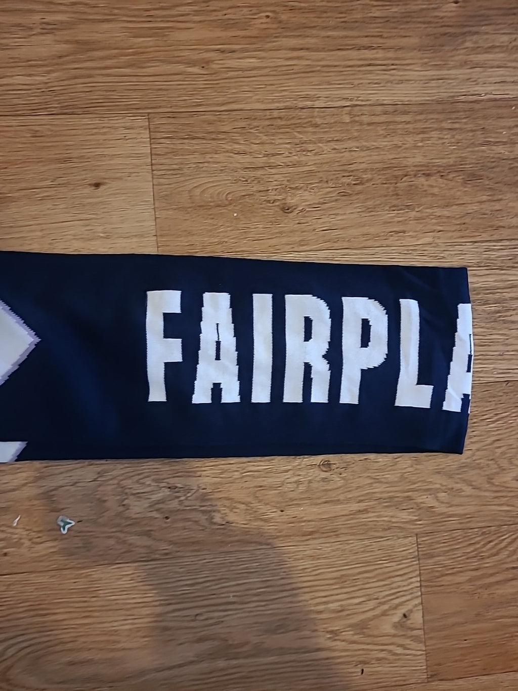 Fairplay Black White Purple Scarf
