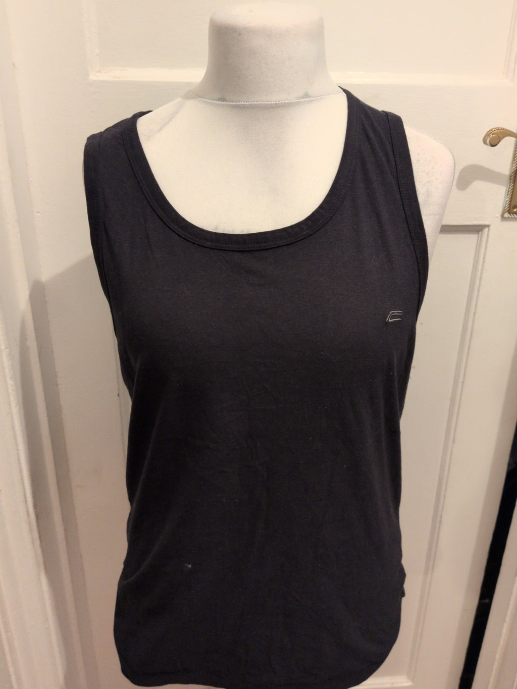 XL Black Sleeveless T-shirt