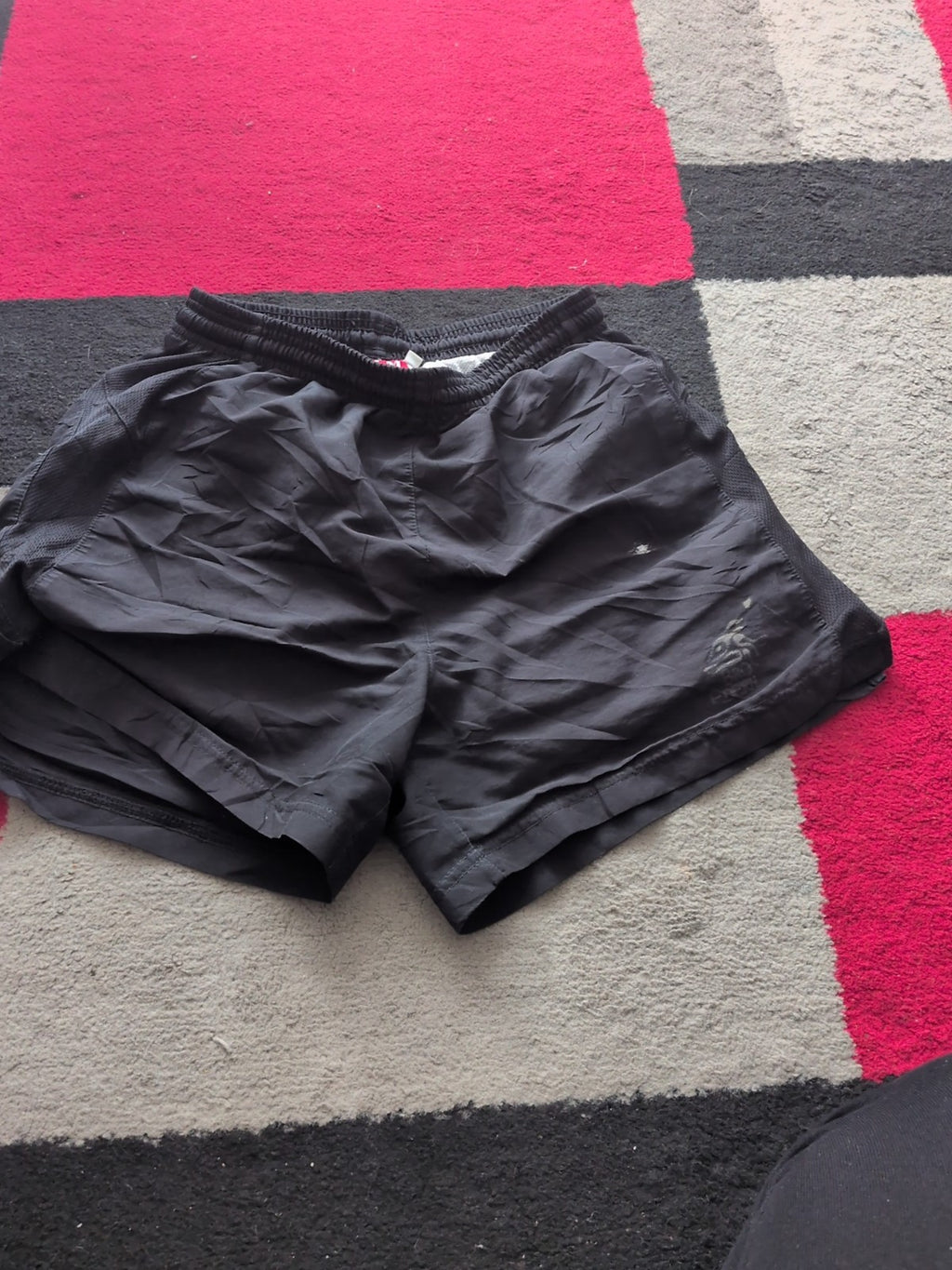 Boys L.I.M Size Medium Black And Mesh Swimming Shorts